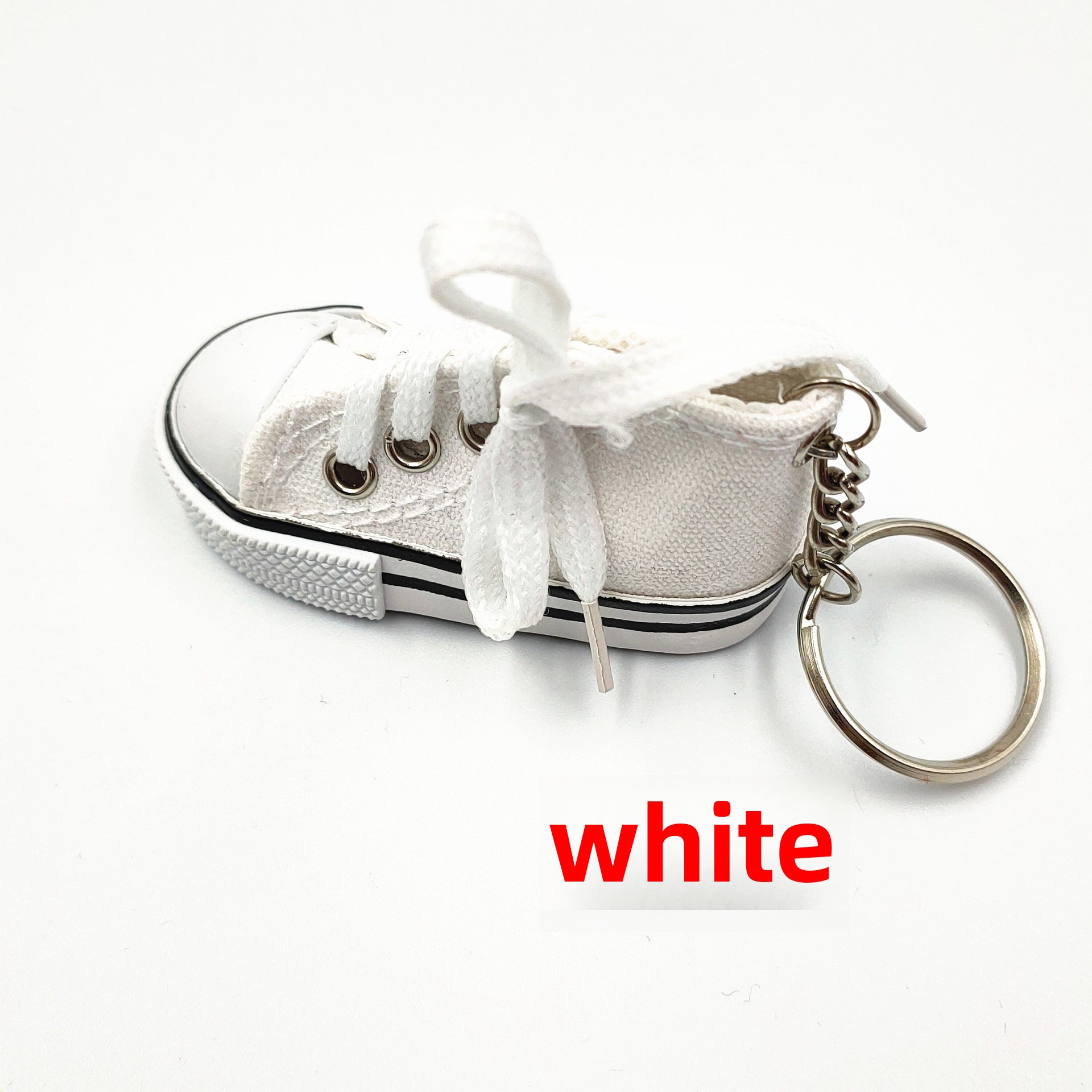 Wholesale Mini Simulation Canvas Shoes Creative Keychain