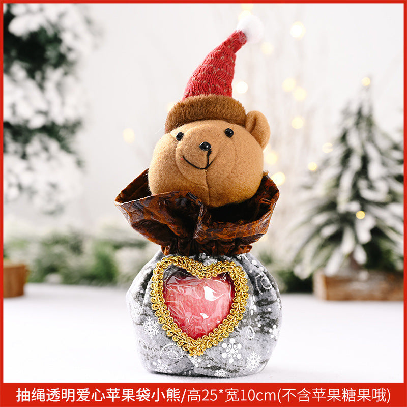 Wholesale Christmas Decorations Cartoon Tote Bag Gift Bag