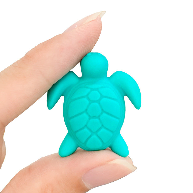 Wholesale 10pcs Color Animal Turtle Cartoon 3D Focal Beads