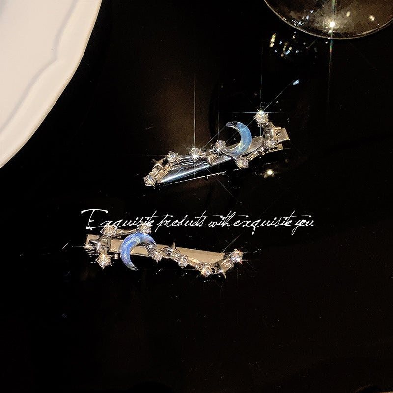 Wholesale Blue Star Hair Clip Side Bangs Clip