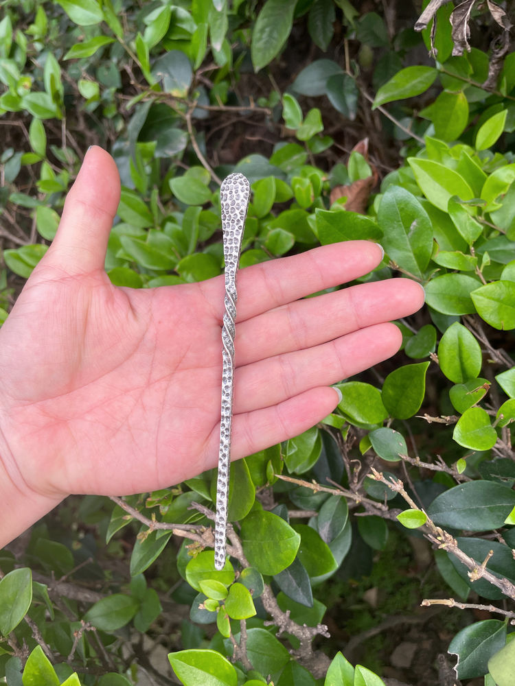 Wholesale 16cm Witch Skull Hair Stick Sword Spirit Hair Hairpin