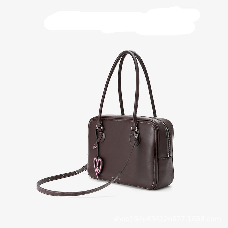 Wholesale Toast bag leather shoulder crossbody handbag