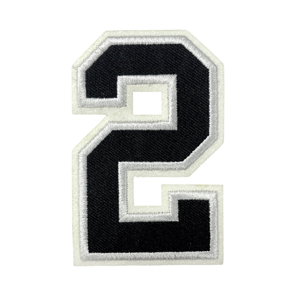 Wholesale Baseball Numbers 0 9 Iron On Embroidery Patches Polyester Fashion Accessory DIY Craft Supply For Clothing And Boutique Resale