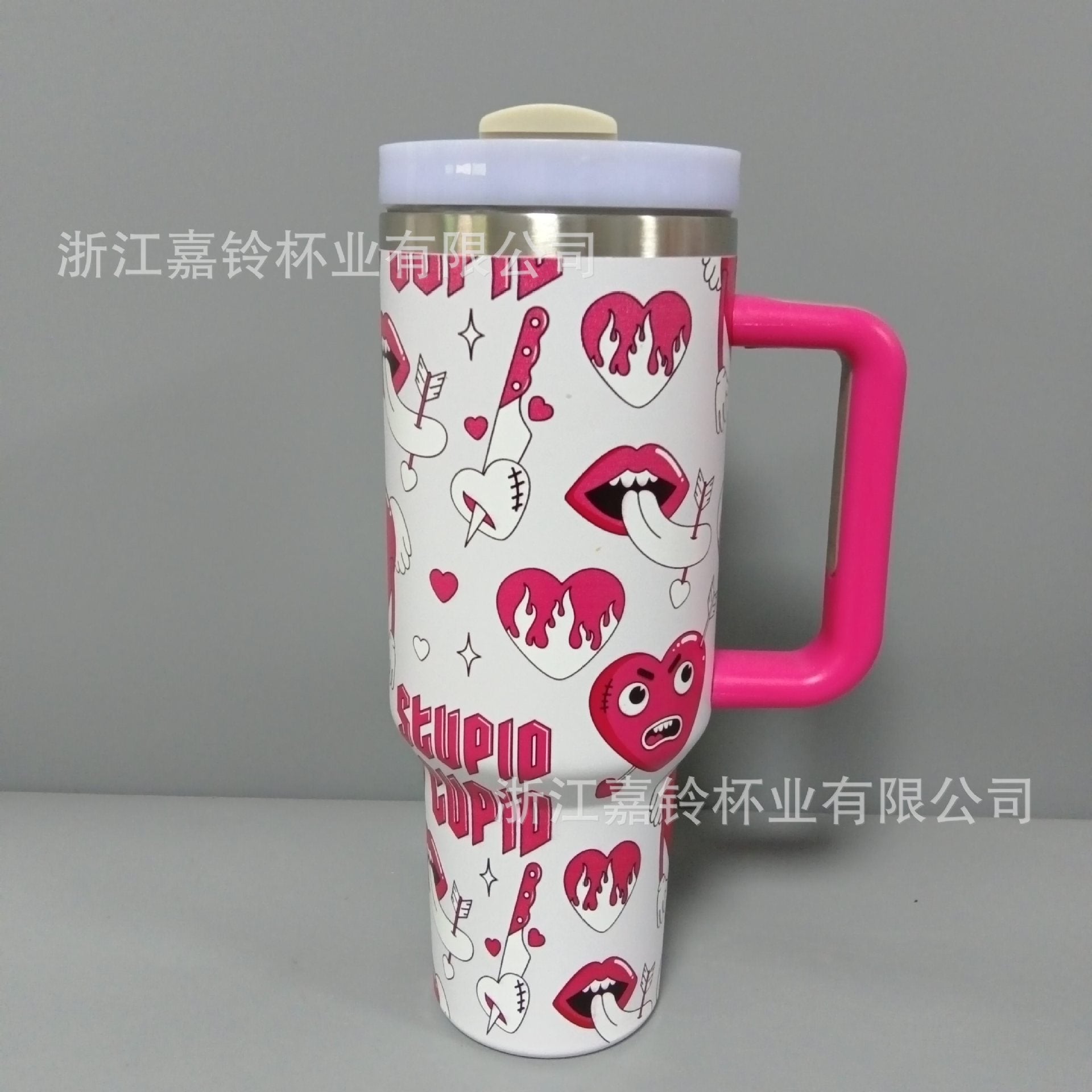 Wholesale Valentine's Day bully cup 40oz 304 stainless steel car cup