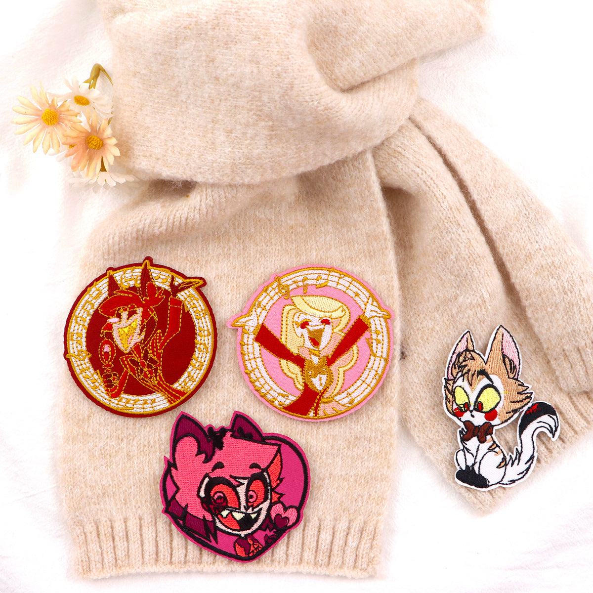 Wholesale 5pcs Cloth Sticker Animation Patch Clothing Luggage Accessories  OLY Exclusive