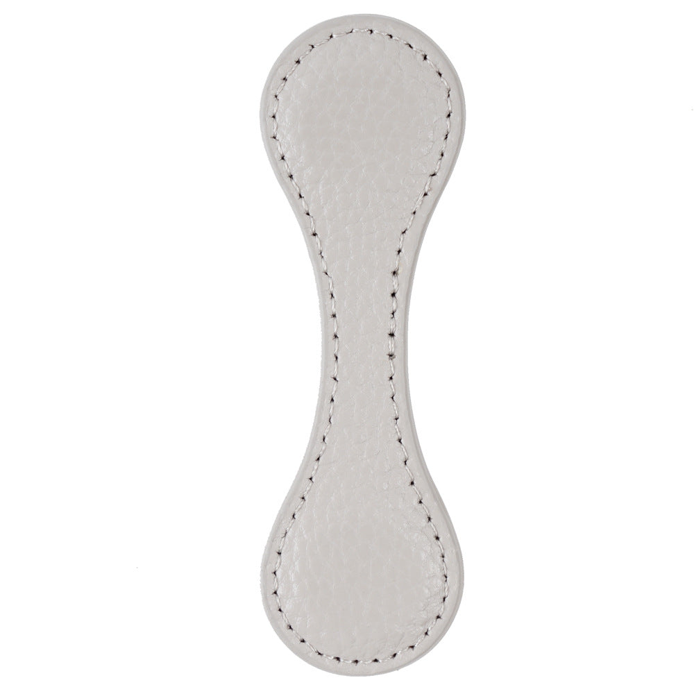 Wholesale Crazy horse leather double-sided magnetic bookmark clip