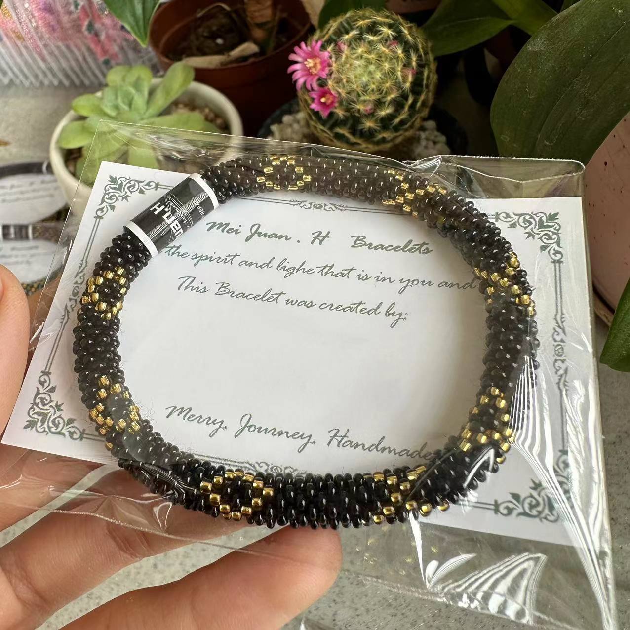 Wholesale Nepal Japanese Essential Oil Diffuser Hand-woven Beaded Bracelet