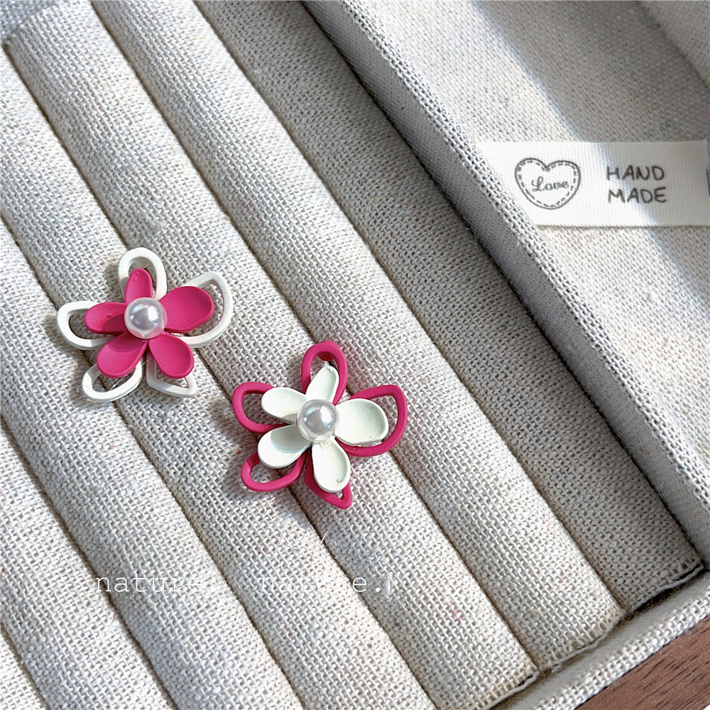 Wholesale Sweet Flower Alloy Earrings