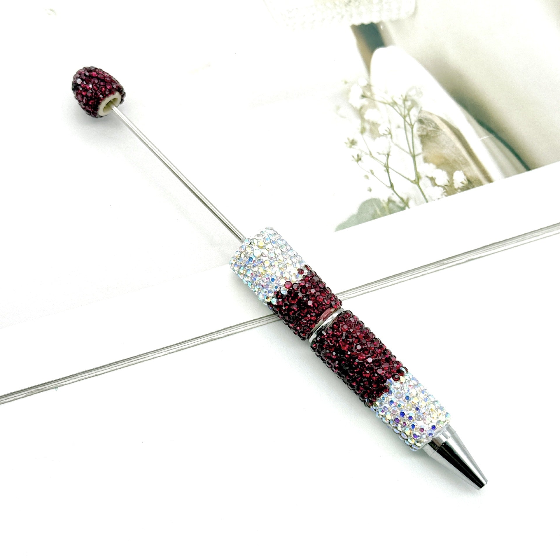 Wholesale DIY gradient full drill pen diamond beadable pen