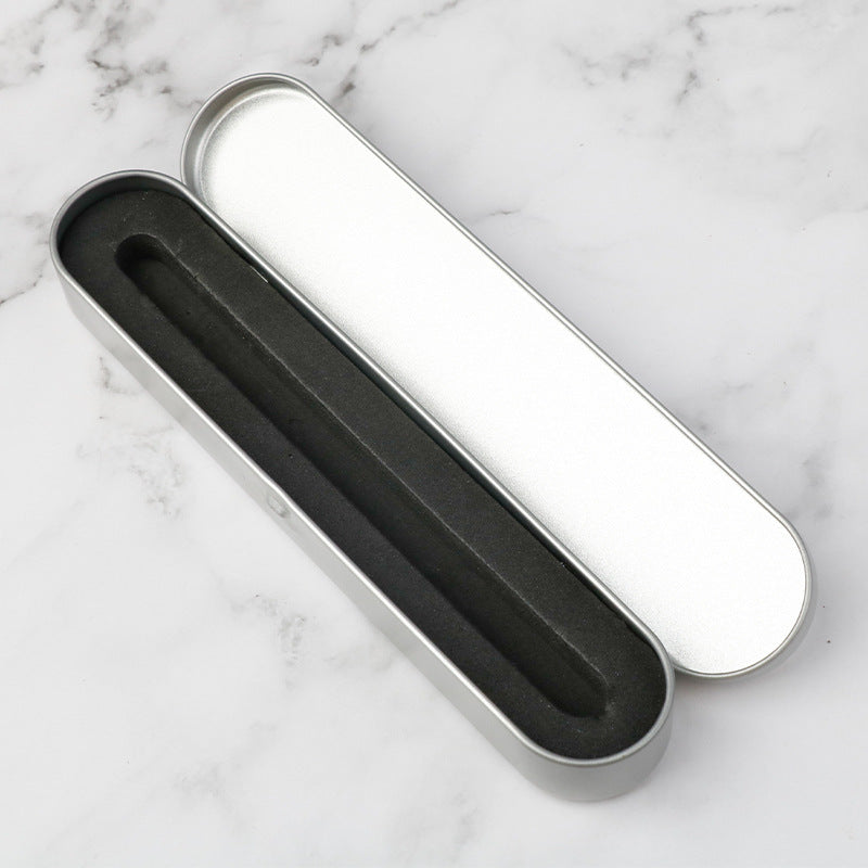 Wholesale Golden Tinplate Pencil Case Tinplate Pencil Case