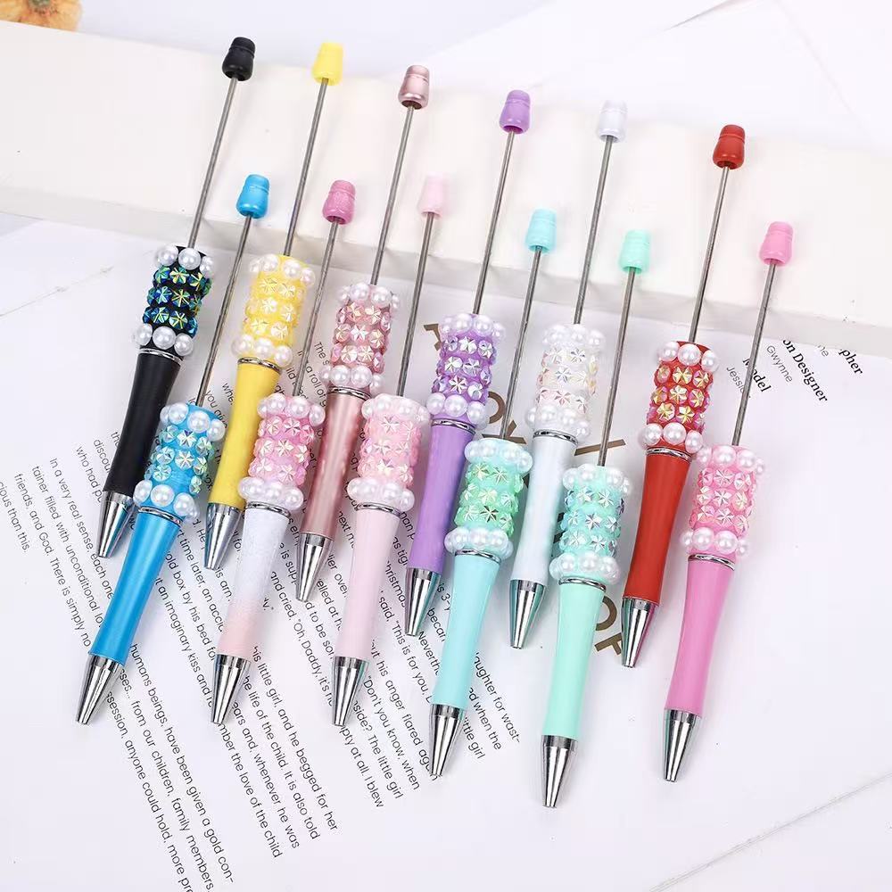 Wholesale Colorful fireworks bead pen ballpoint pen