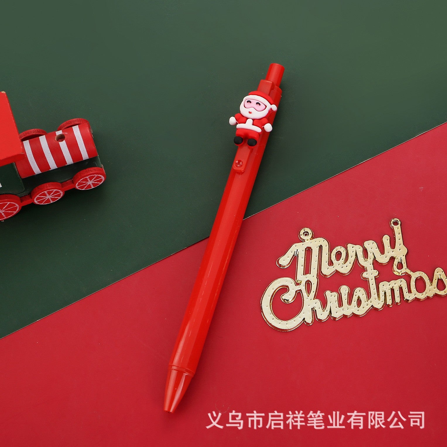 Wholesale Cute Christmas 3D Retractable  Pen