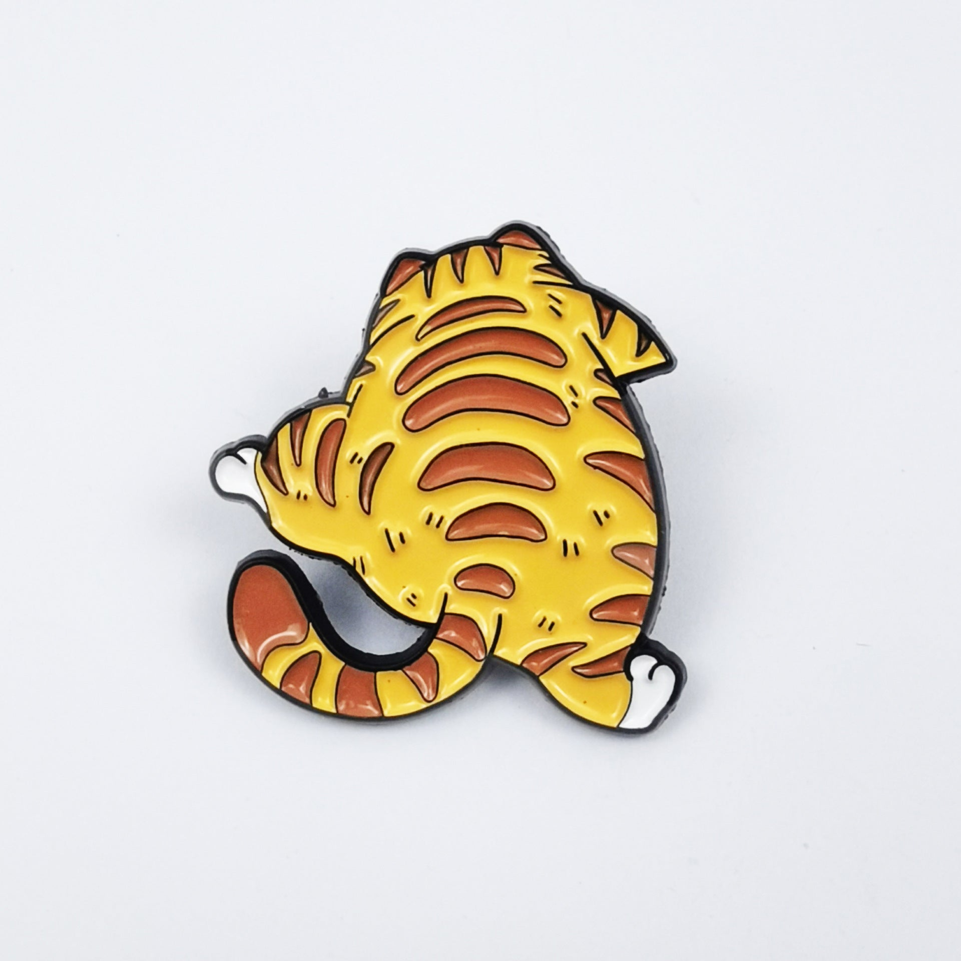 Wholesale Cute and funny cat star cartoon cat back alloy brooch