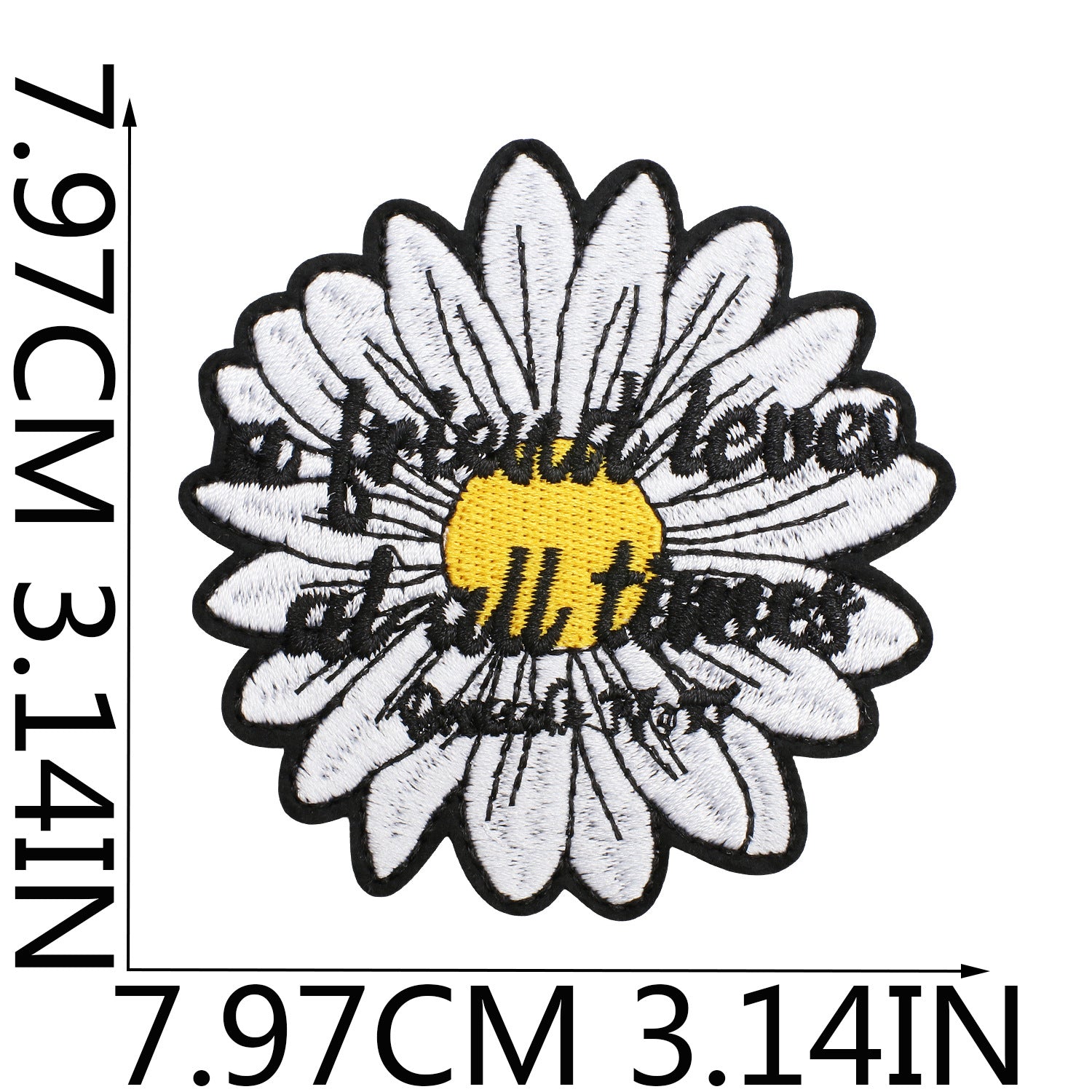 Wholesale Faith-themed embroidered cloth patch Jesus patch