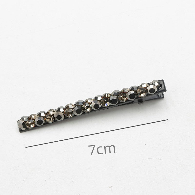 Wholesale Rhinestone Side Hairpins Duckbill Clip for Broken Hair