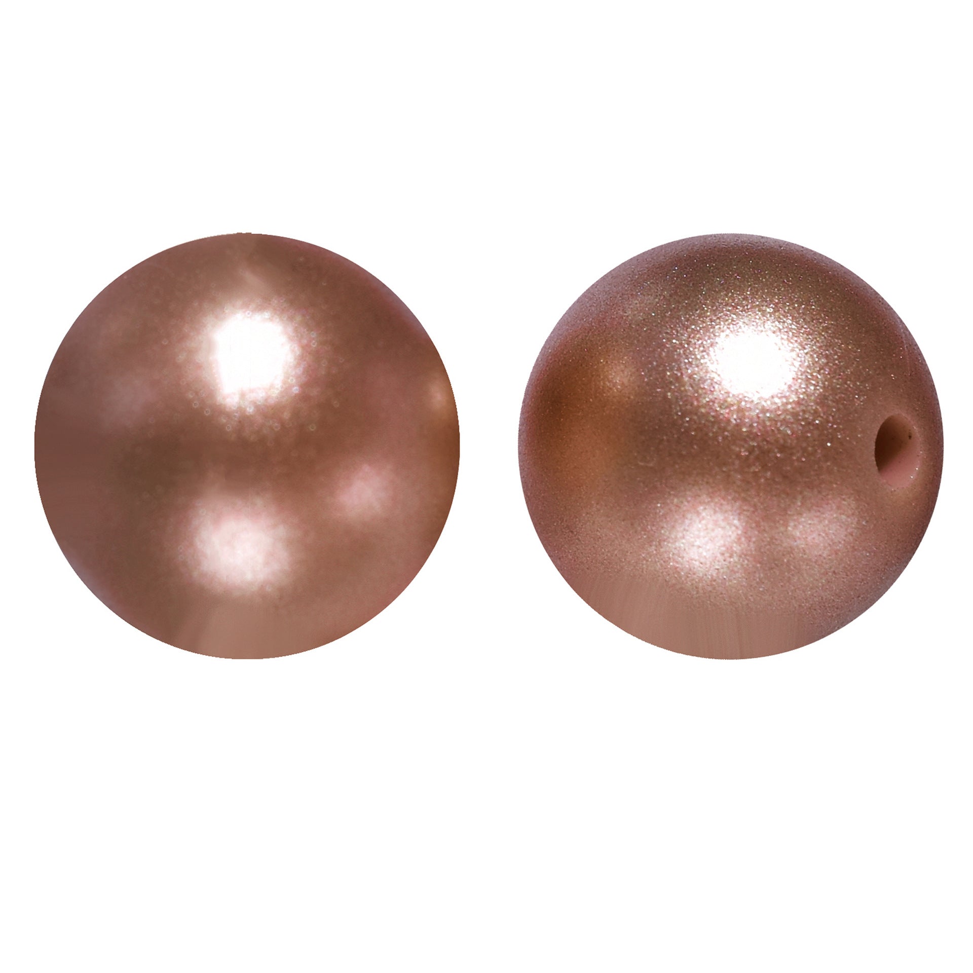 Wholesale 50pcs/pack Imitation Metal Style Speckle Silicone Beads