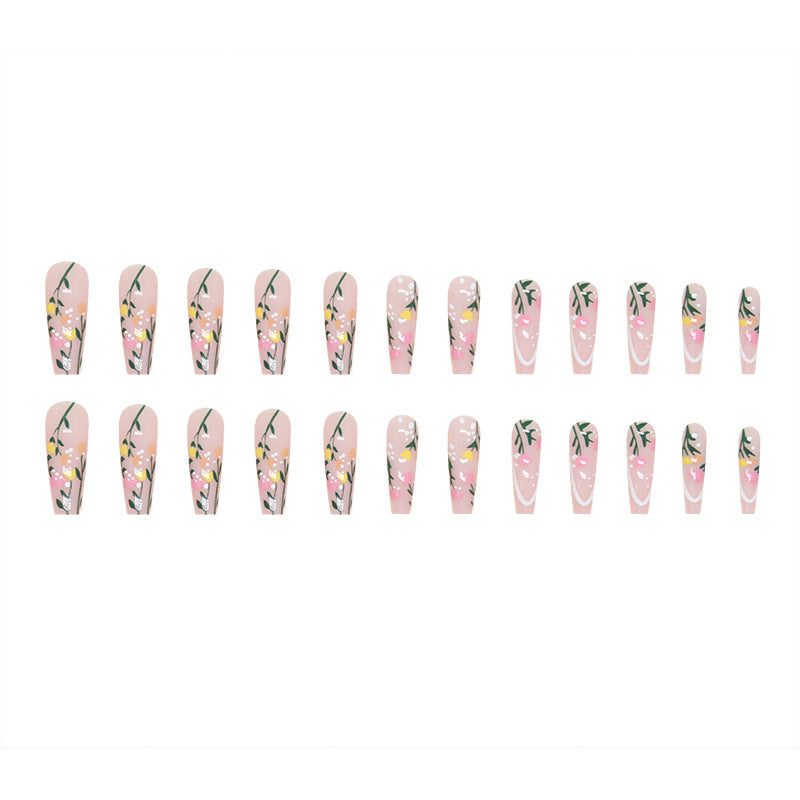 Wholesale Tulip Flower Bushes Nail Stickers