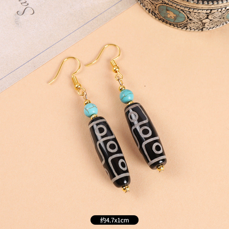 Wholesale Ethnic Style Retro Art Earrings