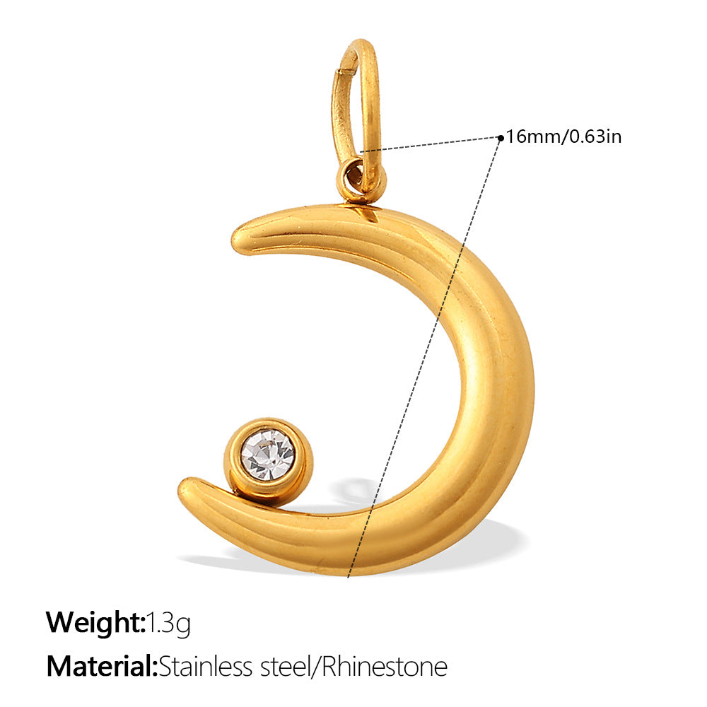 Wholesale Various styles of stainless steel necklace pendant accessories