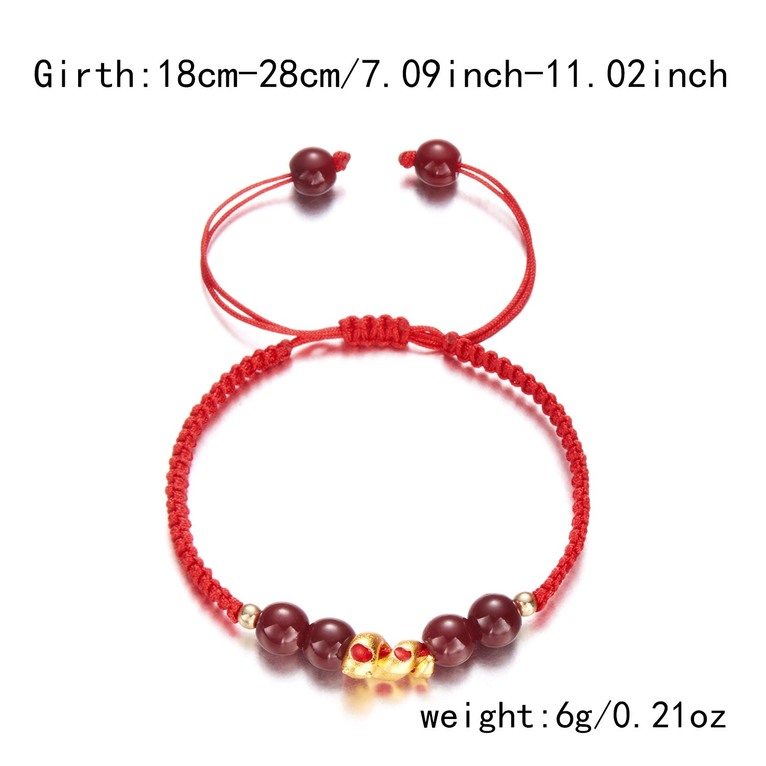 Wholesale Snake Year Zodiac Year Red String Bracelet for Bringing Fortune and Blessings