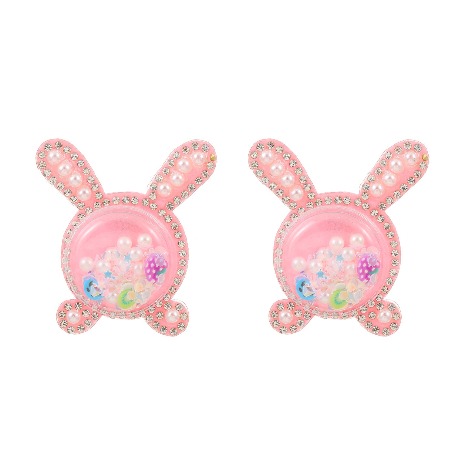 Wholesale Cute Bunny Chinese Zodiac Earrings