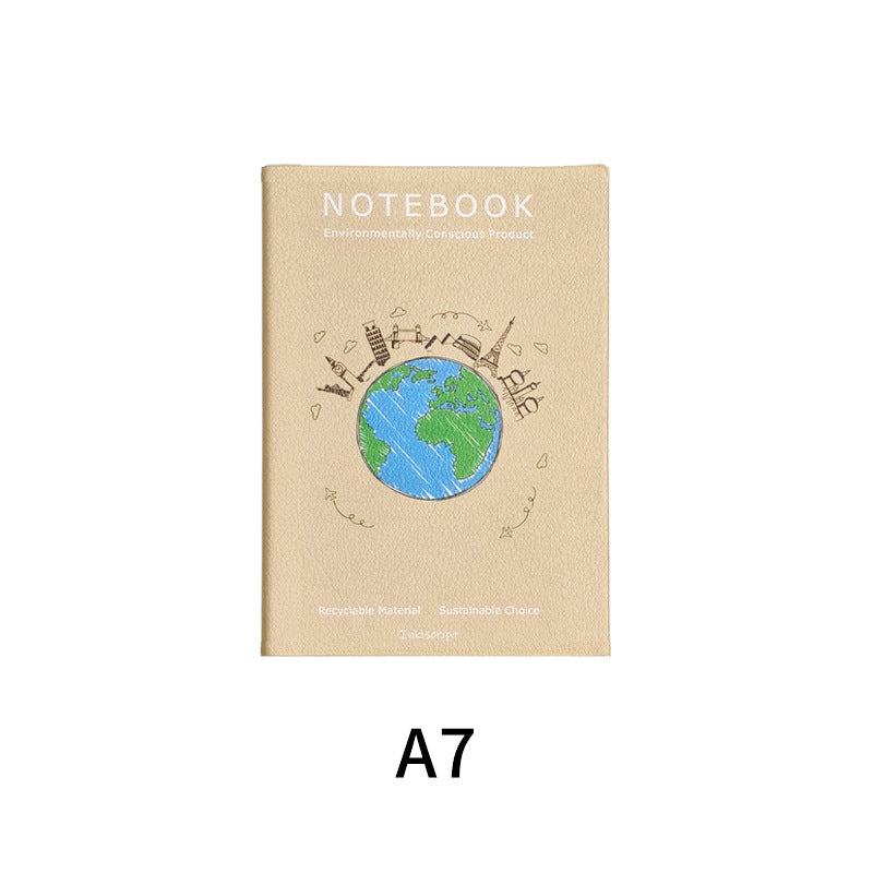 Wholesale Cross-Border Environmentally Friendly Recycled Material Rpet Notebook Source Factory Soft Cover with Customized Logo