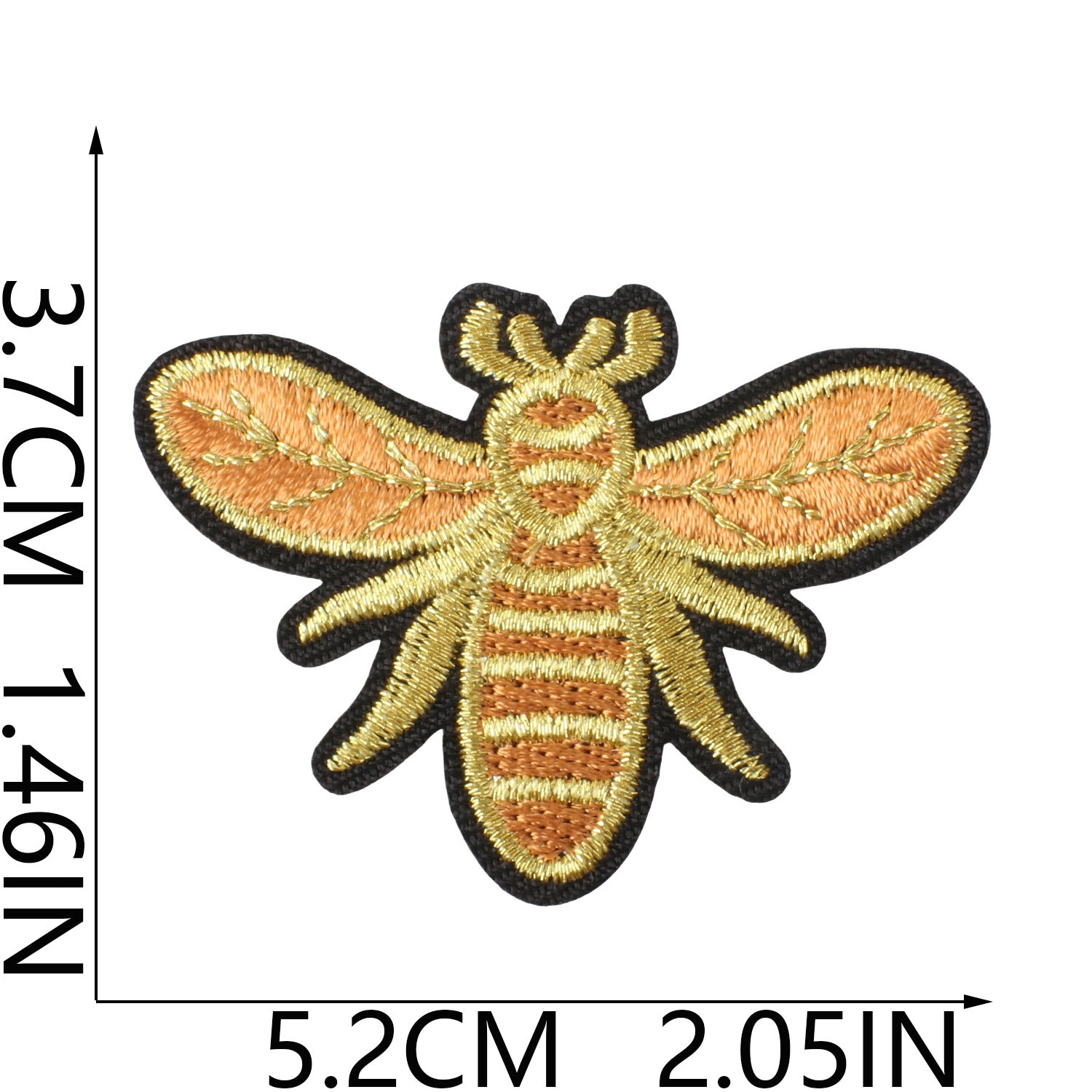 Wholesale Black Girl Magic Embroidered Iron On Patches Motivational Slogan DIY Clothing Decoration