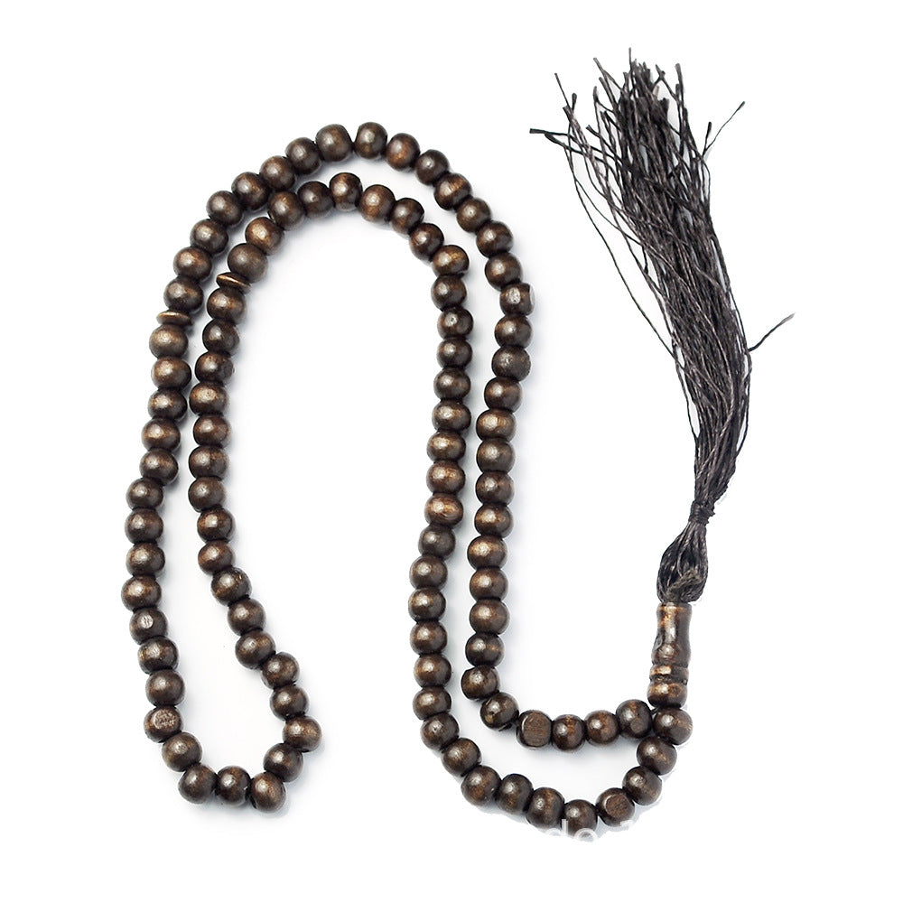 Wholesale Handmade Wooden 99 Bead Middle Eastern Tassel Prayer Beads Gift Resale