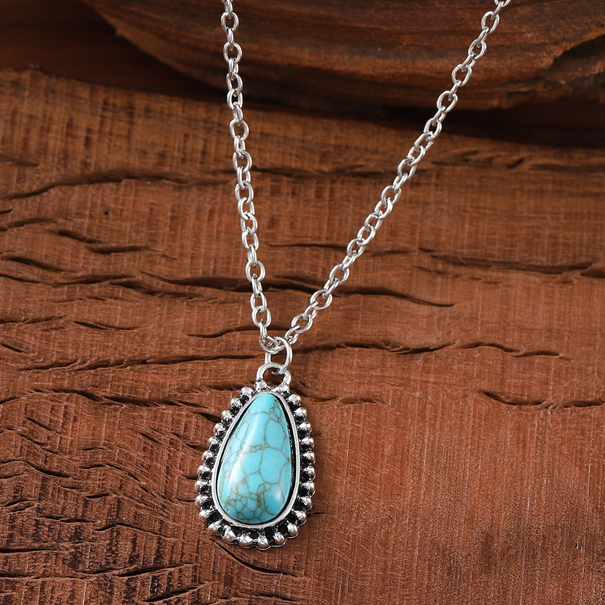 Wholesale Bohemian Turquoise Drop Earrings