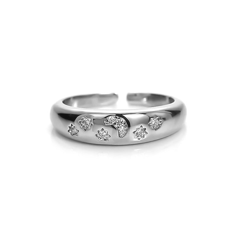 Wholesale Dark Gothic style cross retro ring