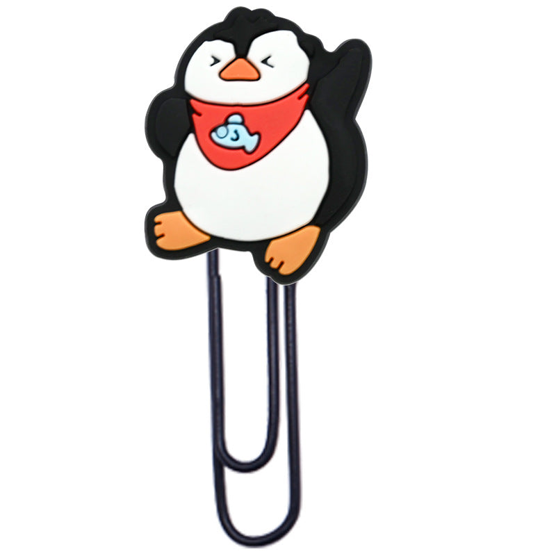 Wholesale  Random 50pcs/pack   Cartoon Antarctic Penguin Bookmarks