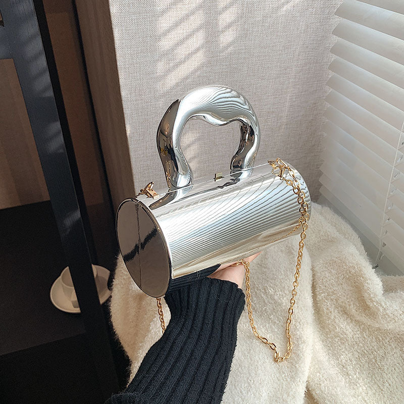 Wholesale Candy Colored Acrylic Box Chain Crossbody Bags