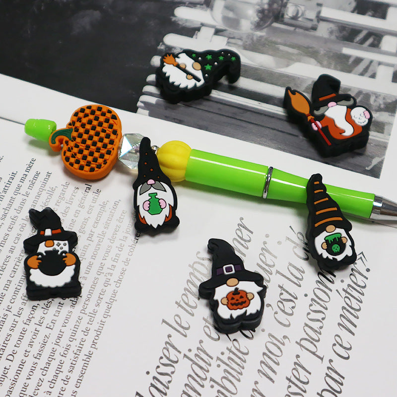 Wholesale 3pcs Halloween DIY 3D Silicone Beads