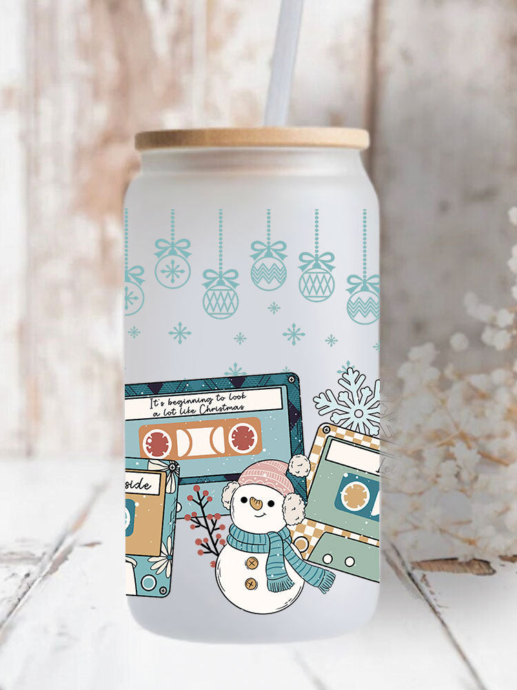 Wholesale  Christmas Series 16oz Cup UV DTF Wraps