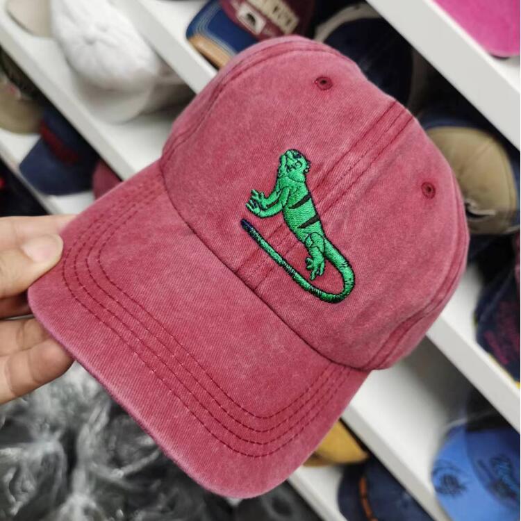 Wholesale Embroidered Washed Distressed Soft Top Baseball Cap