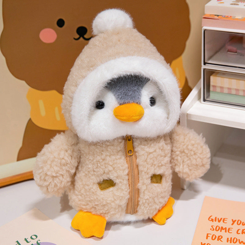 Wholesale Cute Drag Penguin Doll Plush Toy Children's Companion Doll