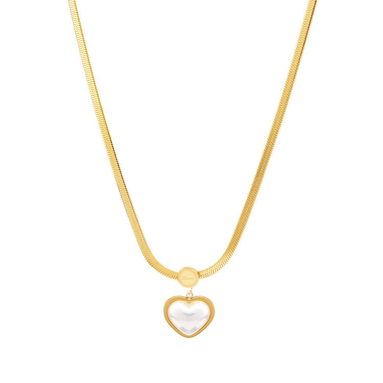 Wholesale  Titanium Steel Necklace Clavicle Chain