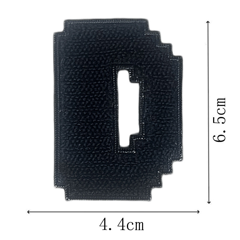 Wholesale Classic Black Embroidered Letter Patches Set Of 26 Adhesive Applique For Coat Repair DIY Craft Supply