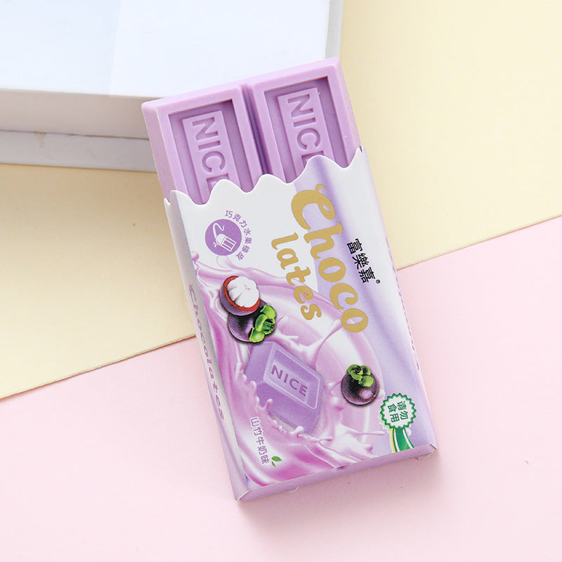 Wholesale Rubber Cartoon Simulation Chocolate Eraser