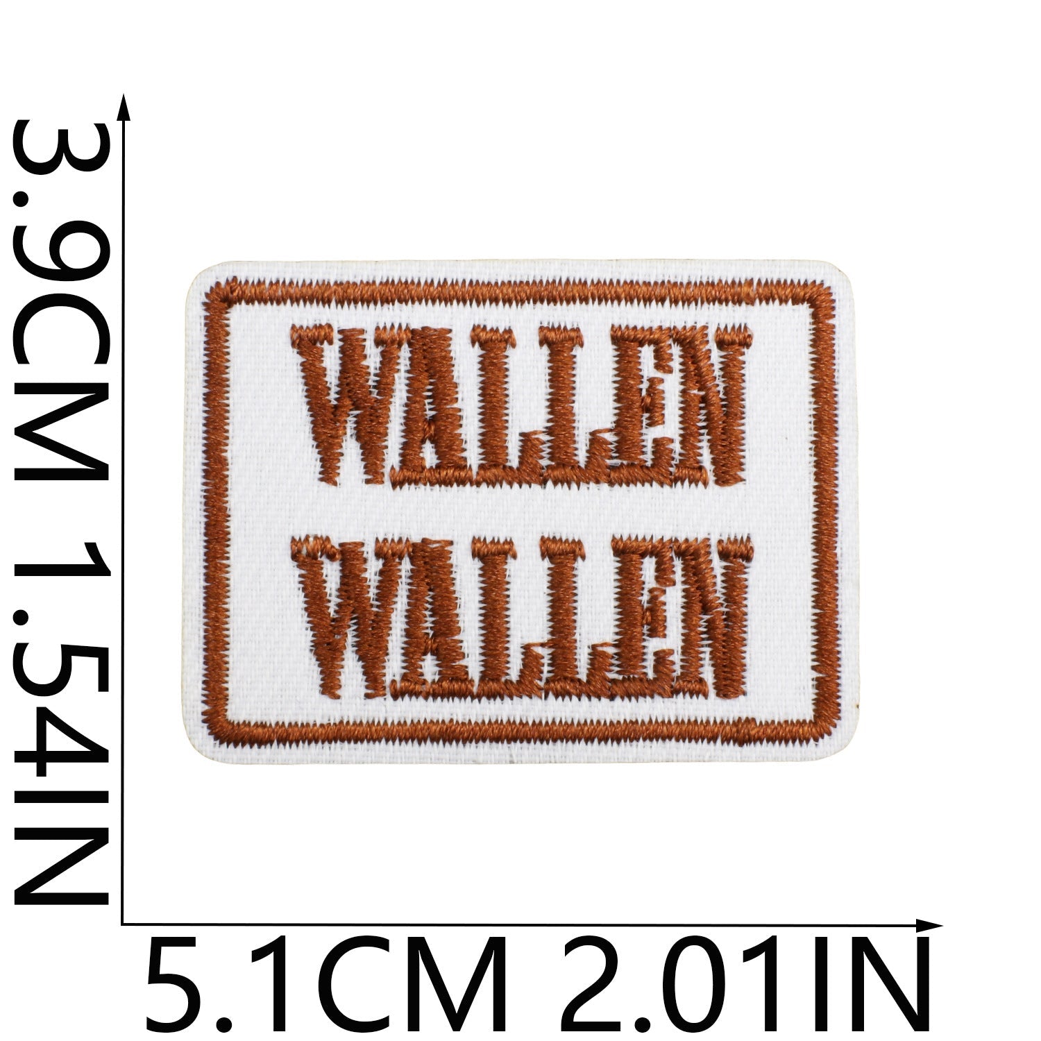 Wholesale Brown Western Embroidered Clothing Patches