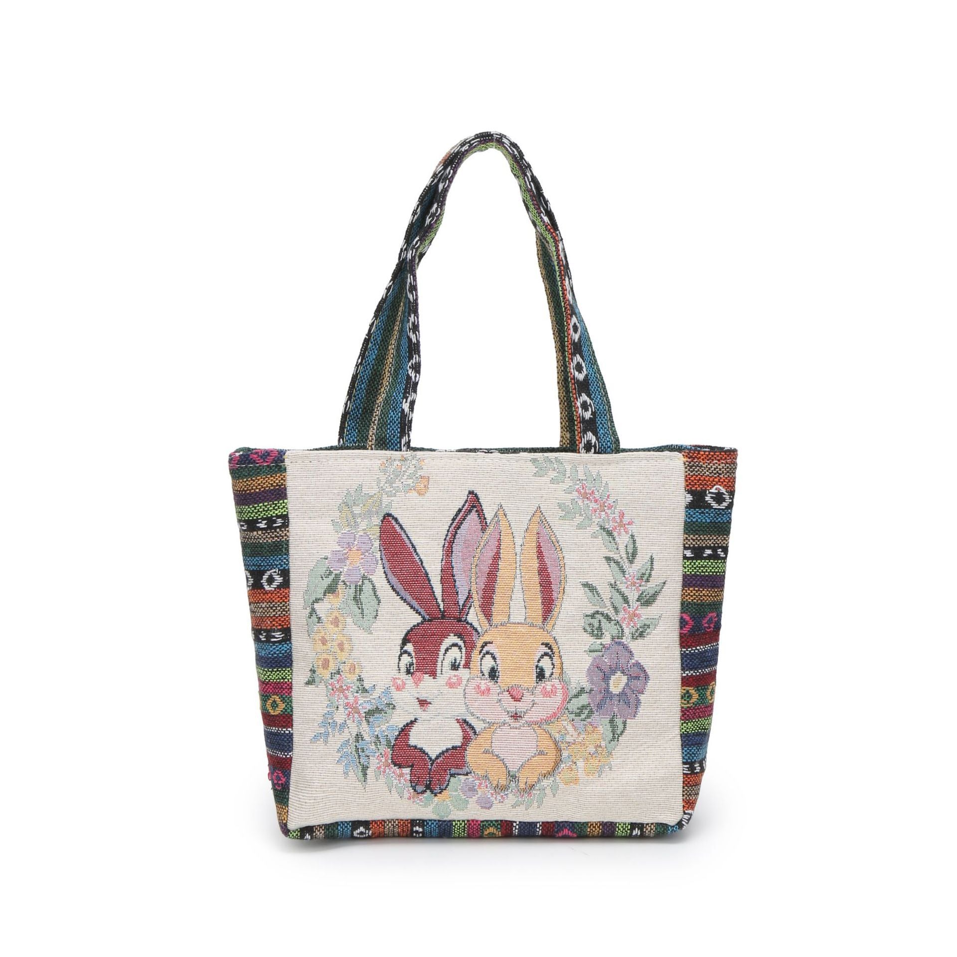 Wholesale Double-sided embroidery embroidery ethnic style literary retro large-capacity handbag shoulder bag handbag for women