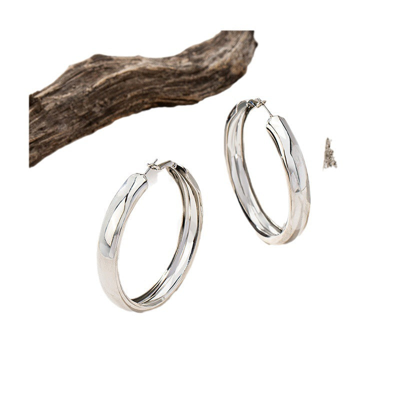 Wholesale Geometric glossy ins style simple and fashionable personality Earrings