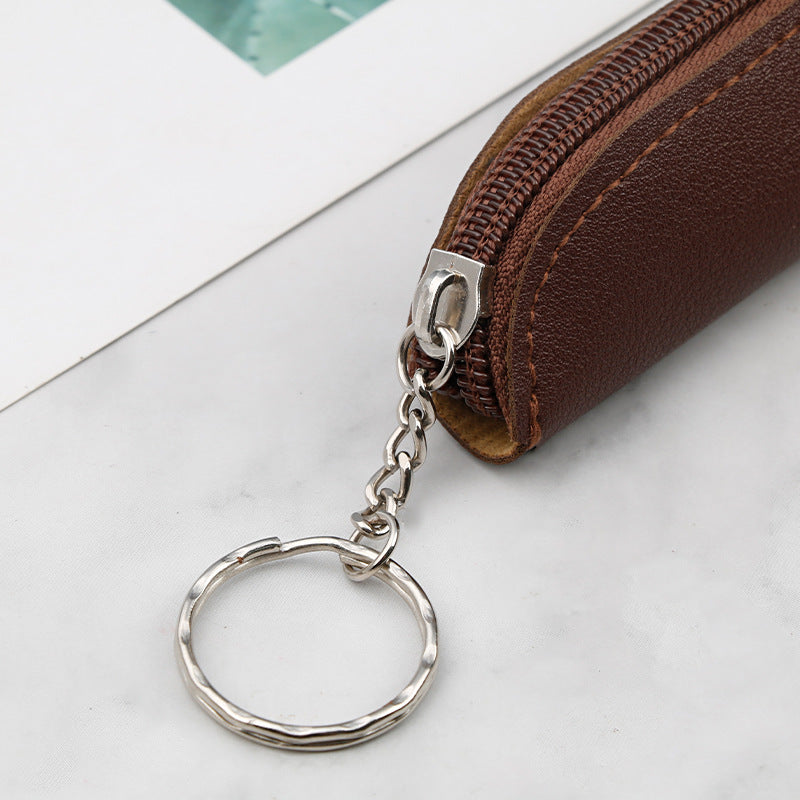 Wholesale Simple Zipper Pu Pen Case