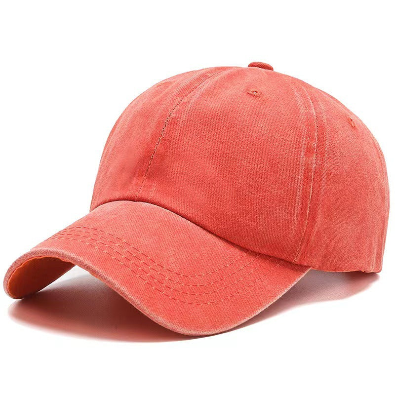 Wholesale washed denim hat old baseball cap men's and women's summer outdoor personality cap