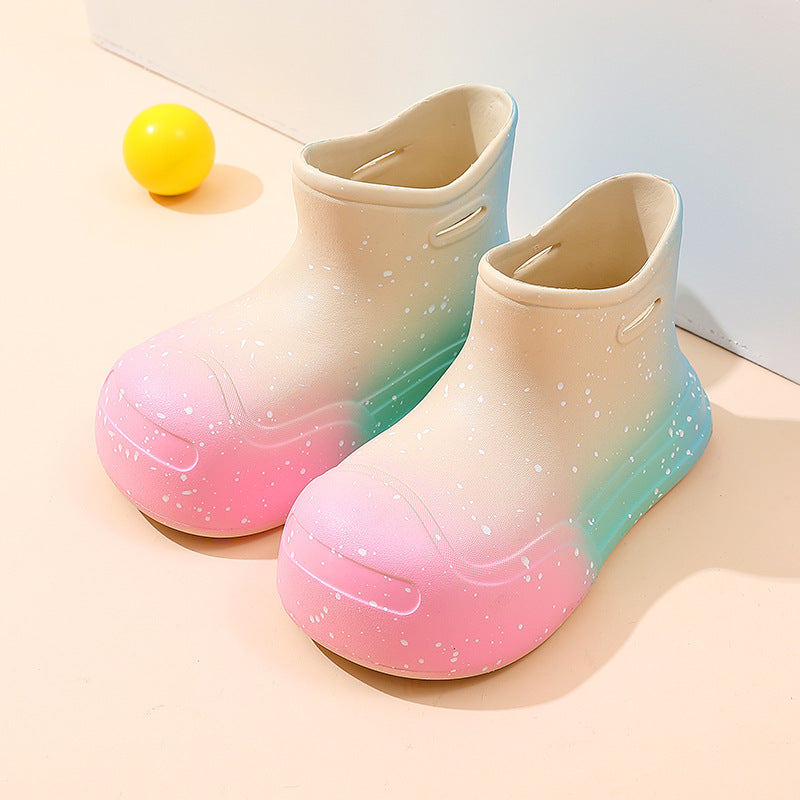 Wholesale Thick Bottomed Candy Colored EVA Rain Boots