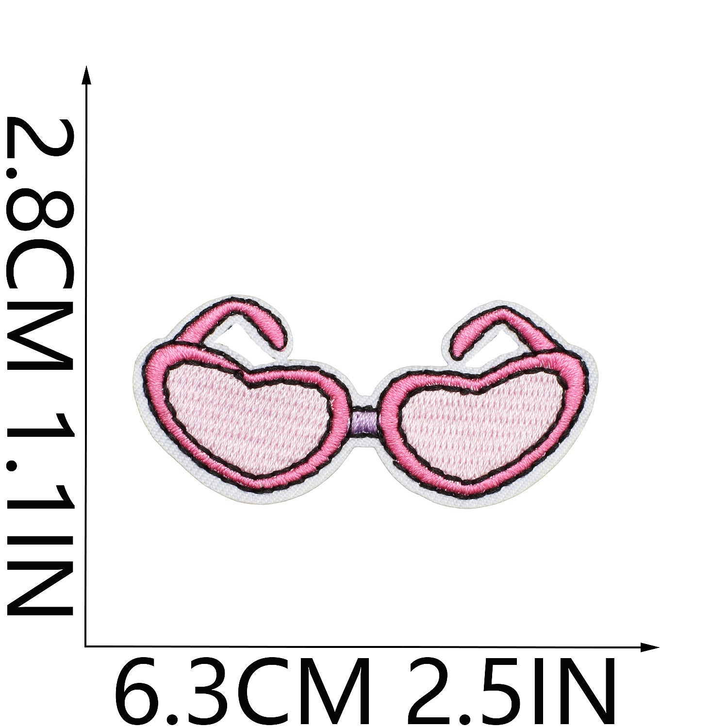 Wholesale Stylish Purple Eye Embroidery Patch Design Iron On Applique For Clothing DIY Fashion Accessory Gift