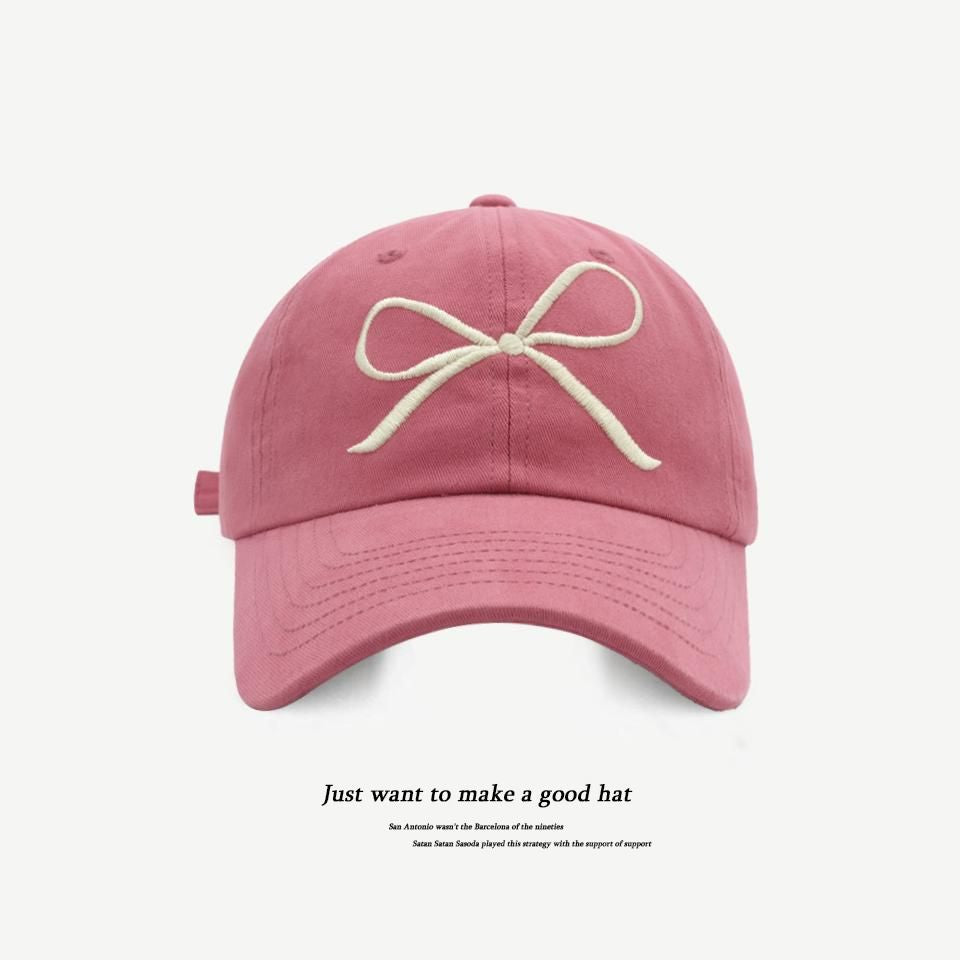 Wholesale Bow Sweet and Cute Sun Protection Baseball Cap