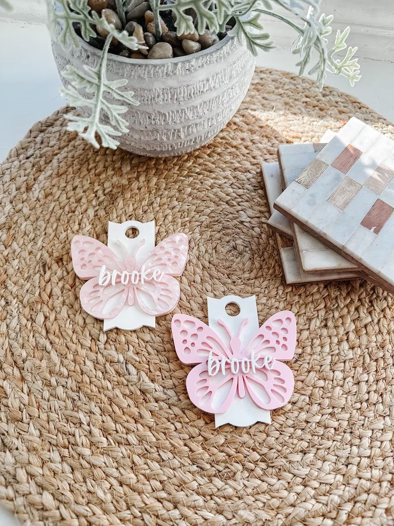 Wholesale a custom  Tag 40 OZ 20 OZ/30 OZ Ice Blade Cup plastic label