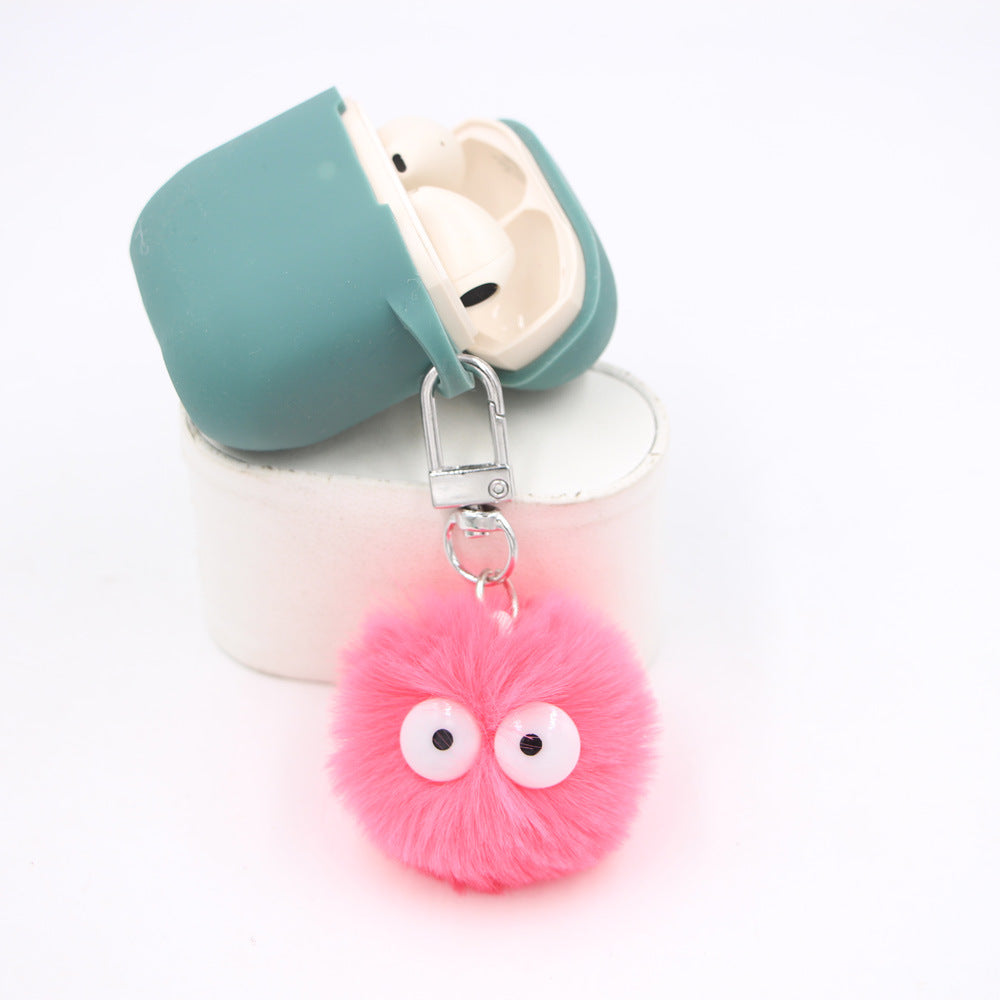 Wholesale Anime Soot Keychain Pendant Cross Eyed Design Alloy Fashion Accessory Bag Charm Gift Boutique Resale OLY Exclusive