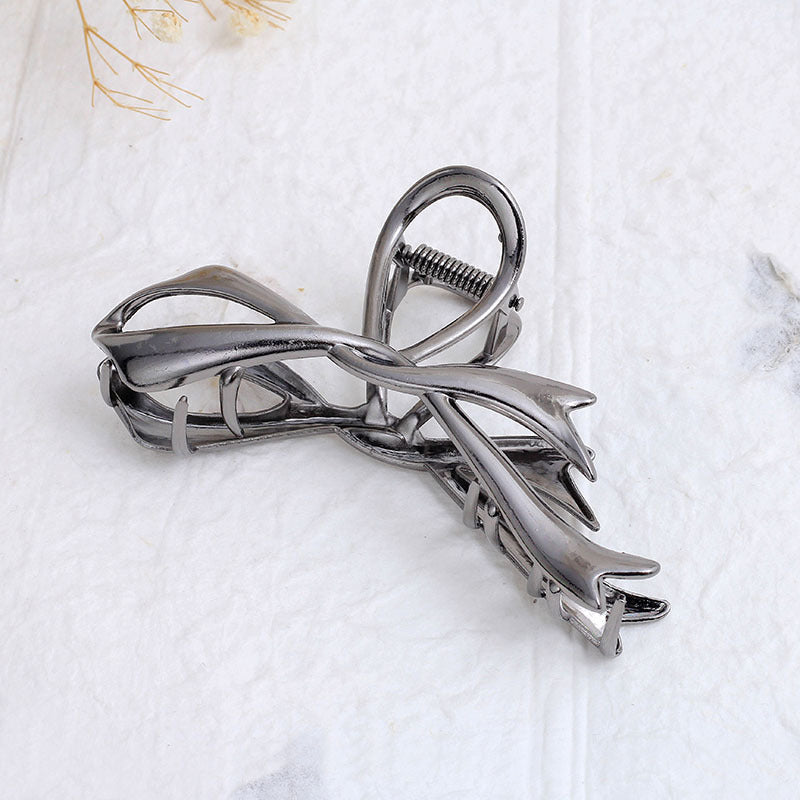 Wholesale Fashion Simple Butterfly Combination Gold Clip